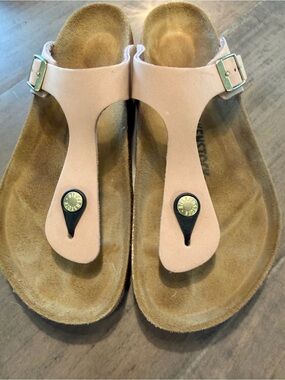 Women’s Birkenstock Mauve Toe-Post Sandals - Casual Comfort